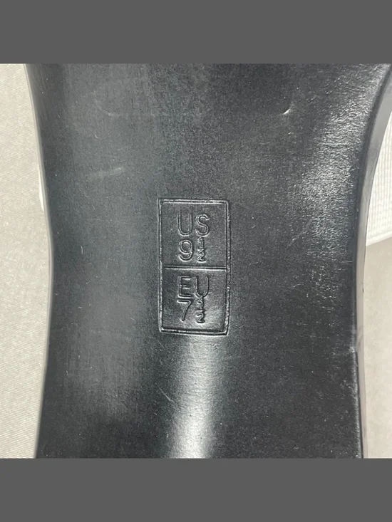 NEW Aerosoles Shoes Womens 9.5 white black leather local time heels cocktail - Picture 9 of 12